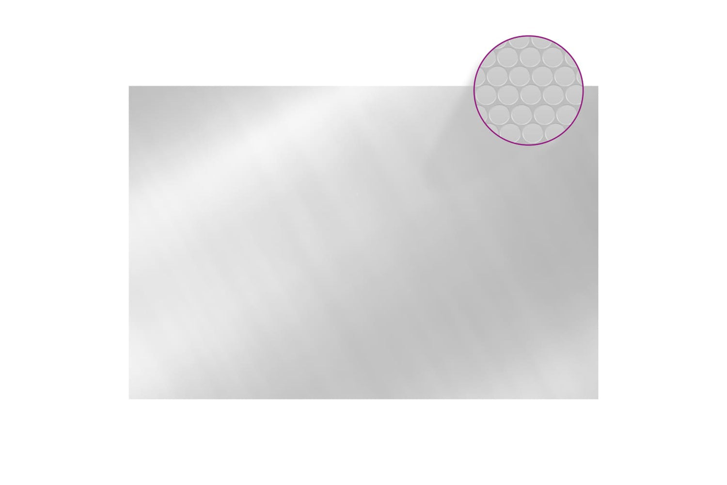 vidaXL 93093 Pool Cover Silver 300x200cm Pe-3