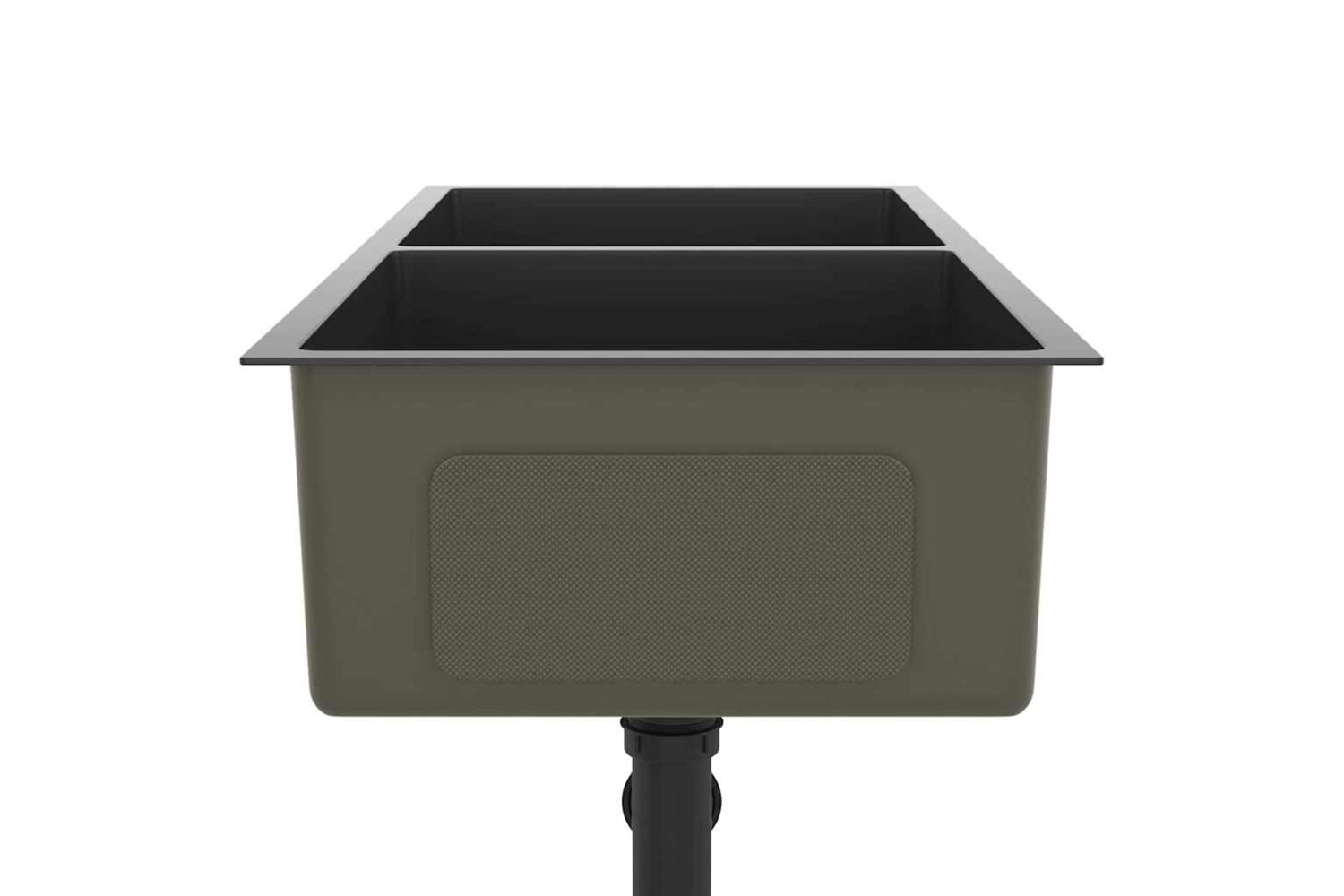 Vidaxl 51525 Handmade Kitchen Sink Black Stainless Steel-5
