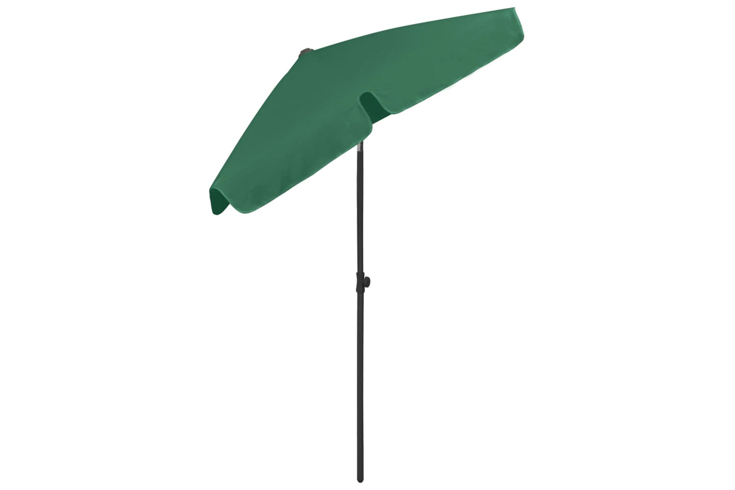 vidaXL 314720 Beach Umbrella Green 180x120cm-4