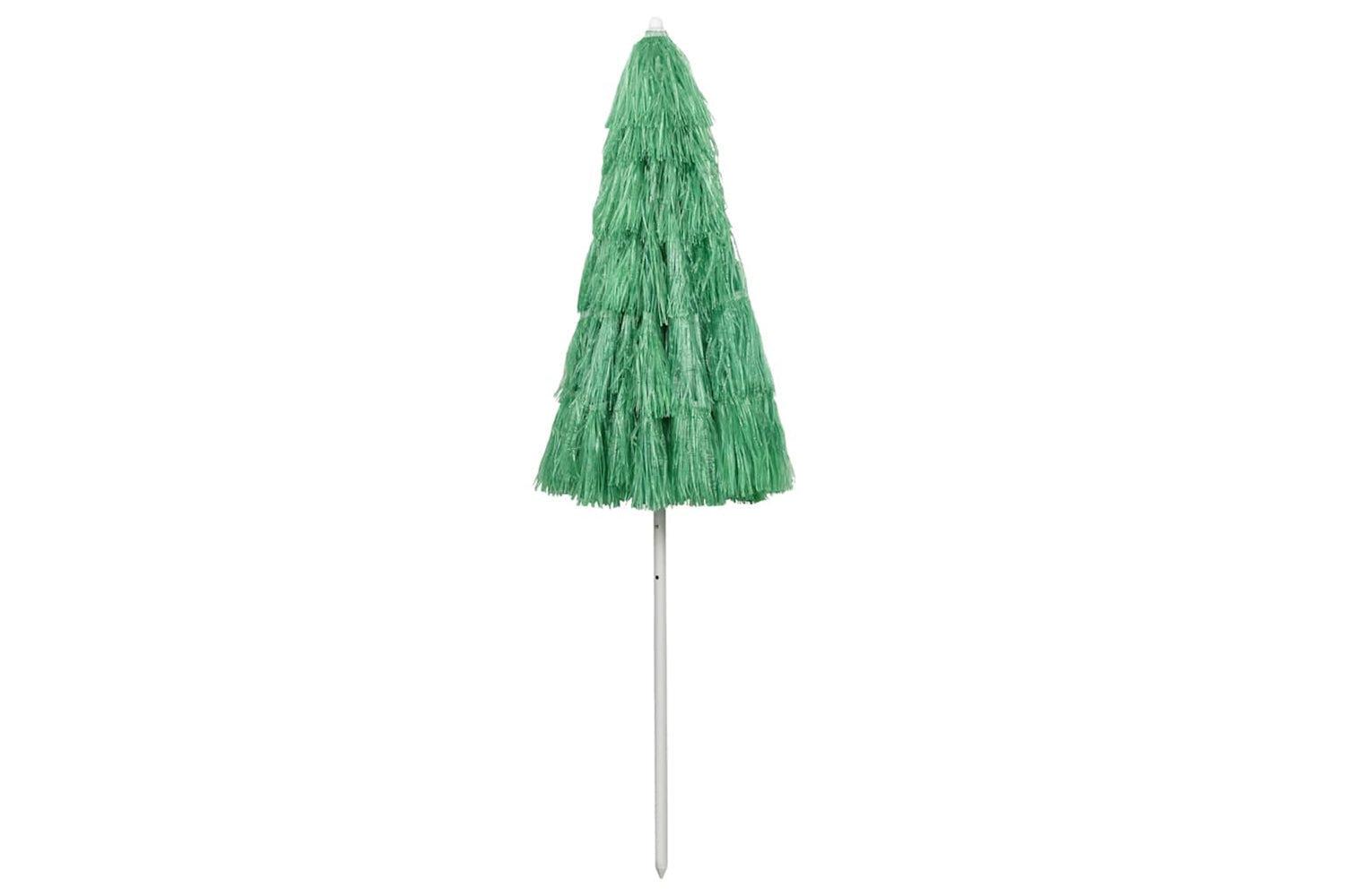 vidaXL 314698 Hawaii Beach Umbrella Green 240cm-2