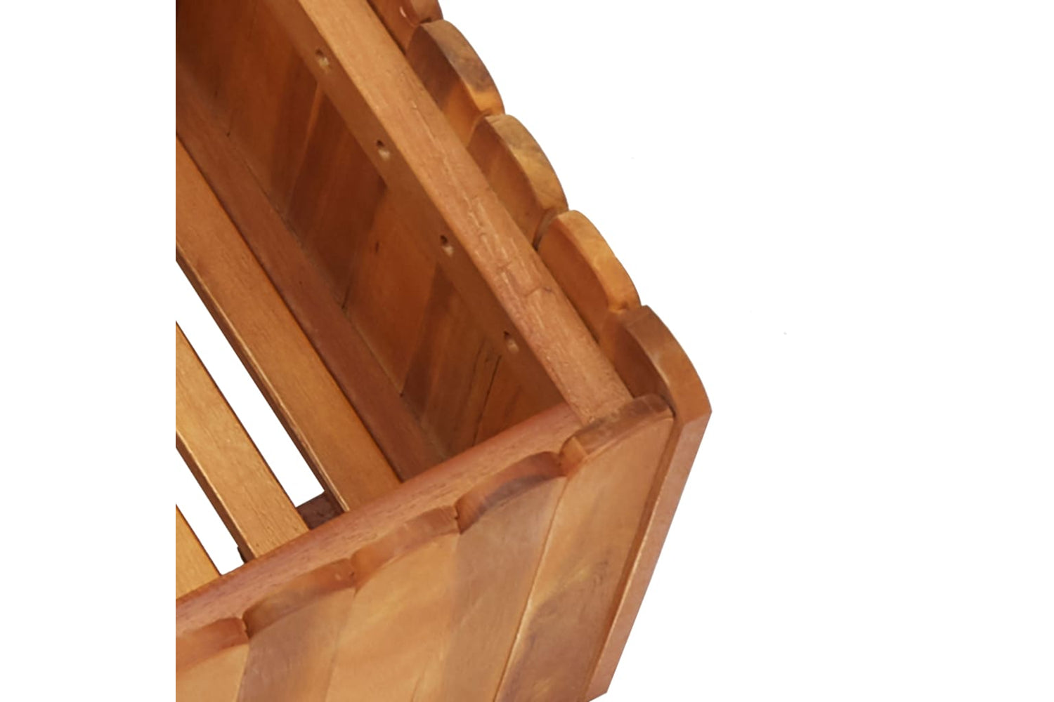 vidaXL 45917 Garden Raised Bed 50x30x25cm Solid Acacia Wood-5