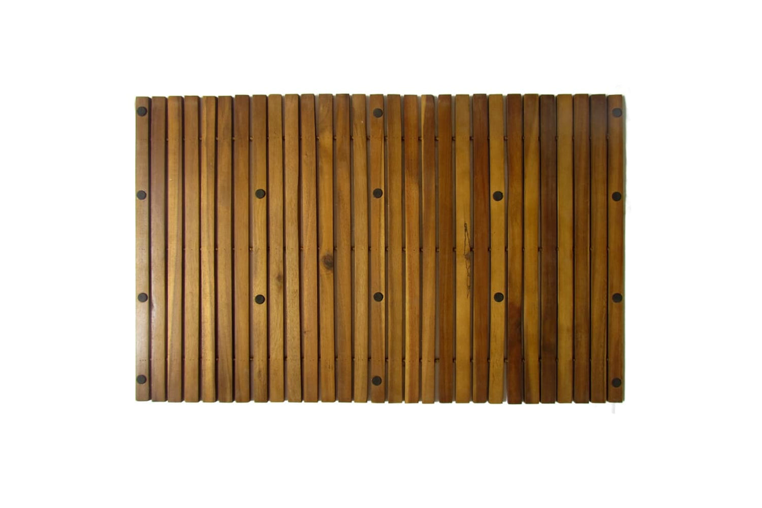 vidaXL 271768 2 Pcs Acacia Bath Mat 80 X 50cm-4