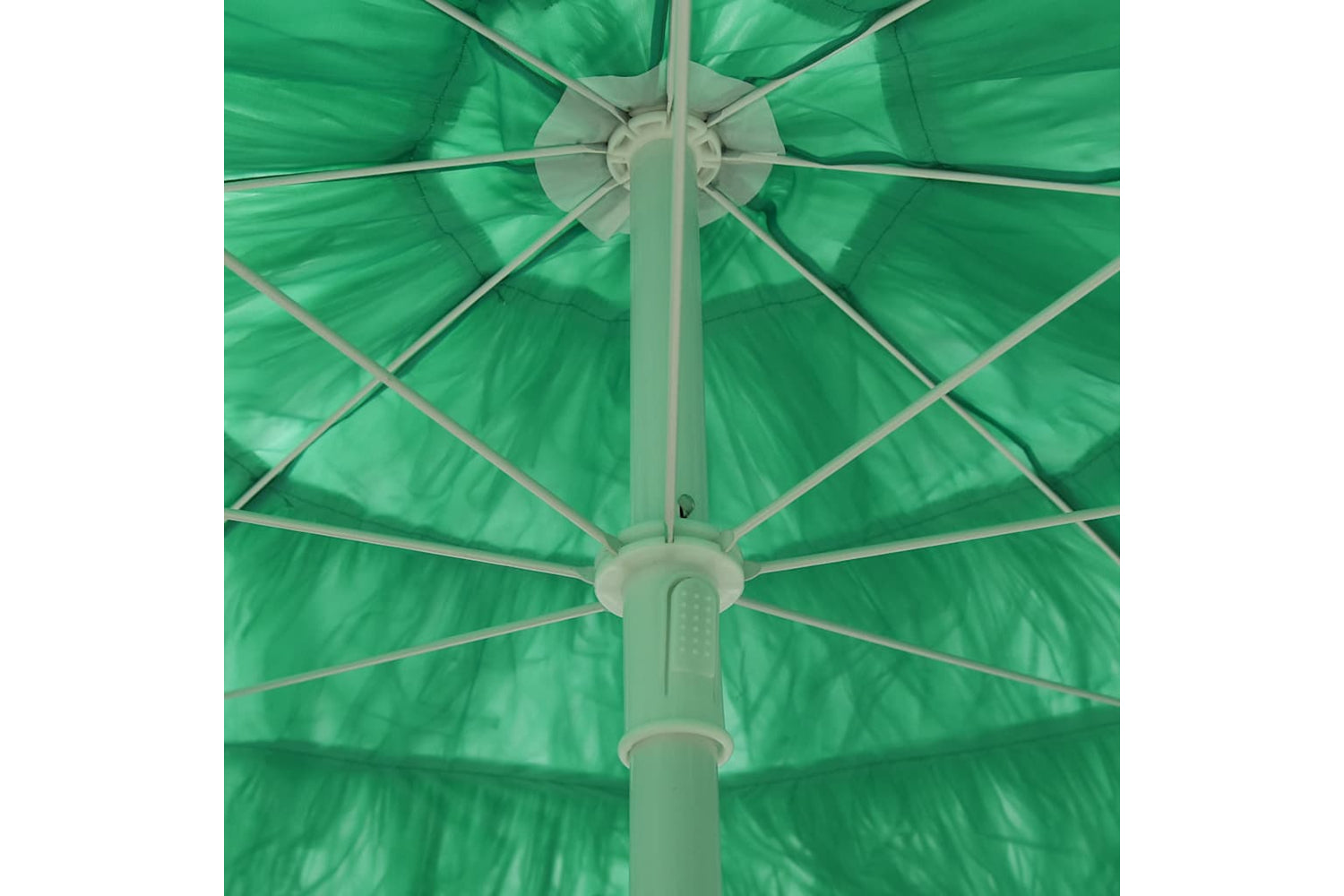 vidaXL 314698 Hawaii Beach Umbrella Green 240cm-6