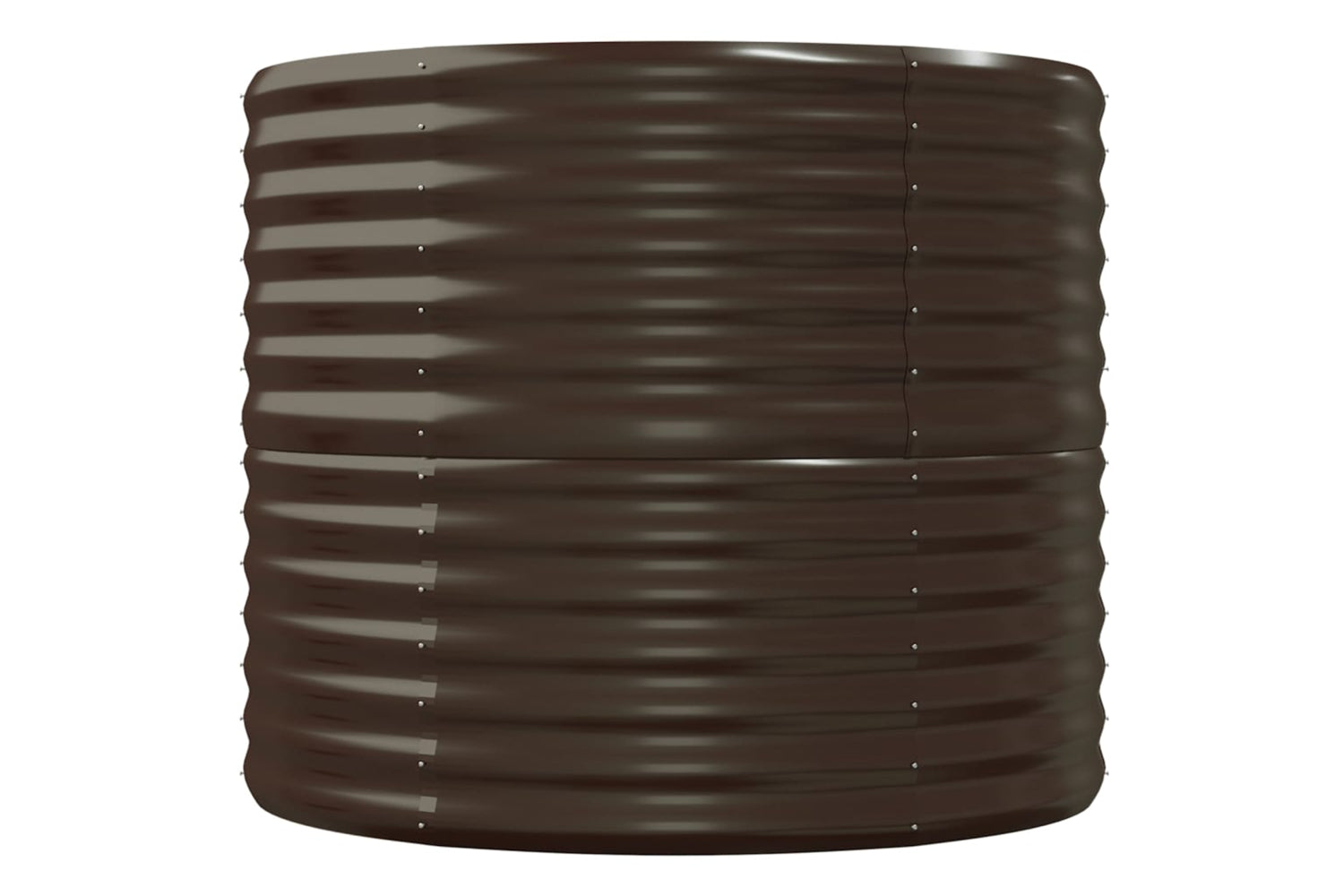 vidaXL 318950 Garden Raised Bed Powder-coated Steel 152x80x68cm Brown-3