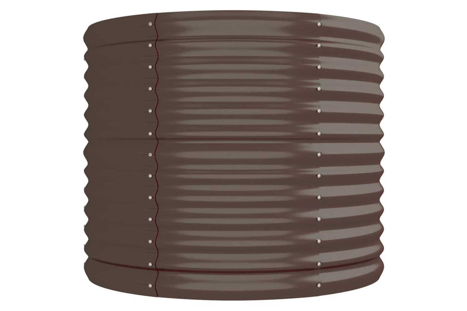 vidaXL 318960 Garden Raised Bed Powder-coated Steel 296x80x68cm Brown-3