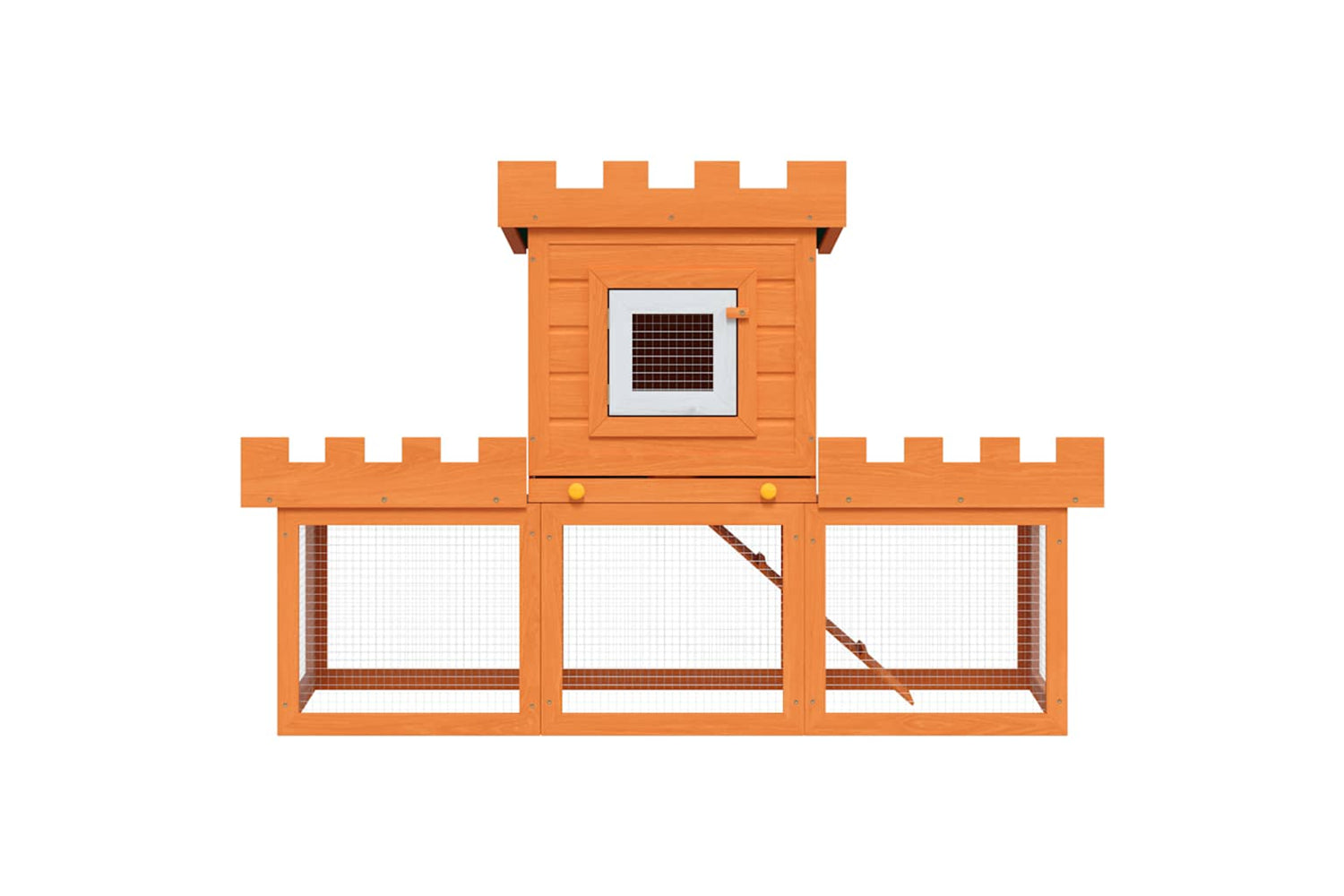 Vidaxl 170173 Outdoor Large Rabbit Hutch House Pet Cage Single House-3
