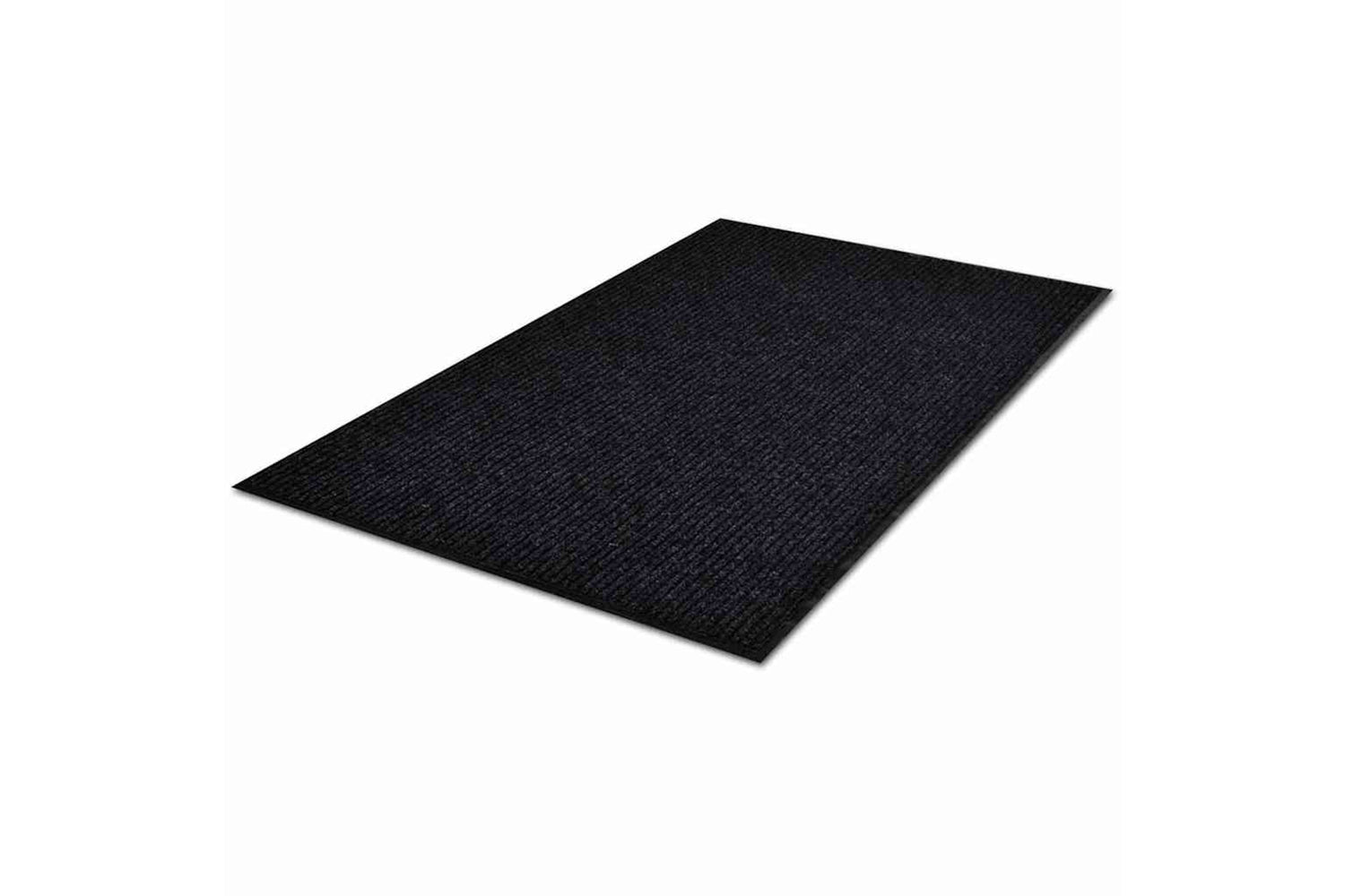 vidaXL 241265 Black Pvc Door Mat 90 X 120cm-3