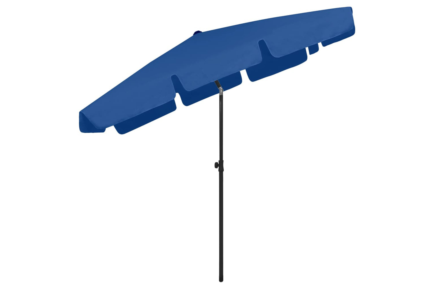 vidaXL 314734 Beach Umbrella Azure Blue 200x125cm-4