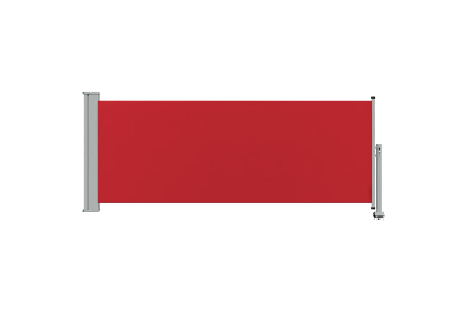 vidaXL 48342 Patio Retractable Side Awning 100x300cm Red-4