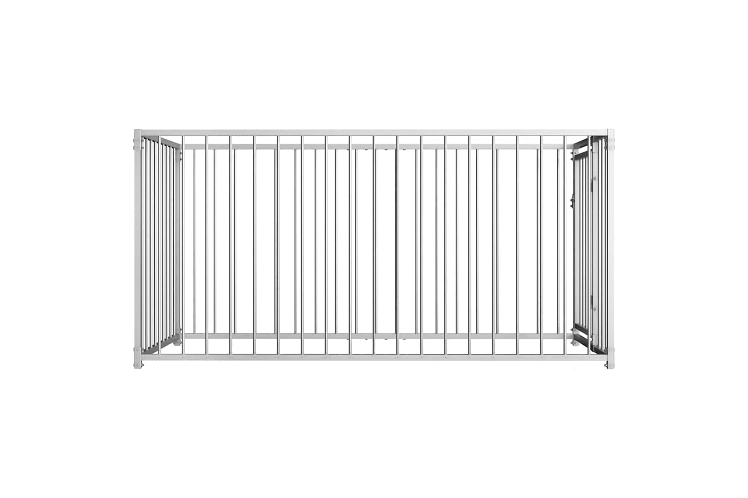 vidaXL 144488 Outdoor Dog Kennel 100x200x100cm-3