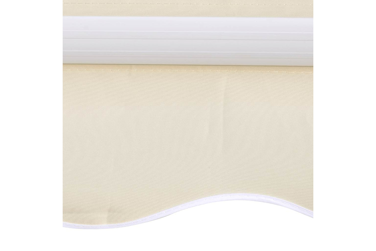 vidaXL 141013 Awning Top Sunshade Canvas Cream 3x2.5m (frame Not Included)-3