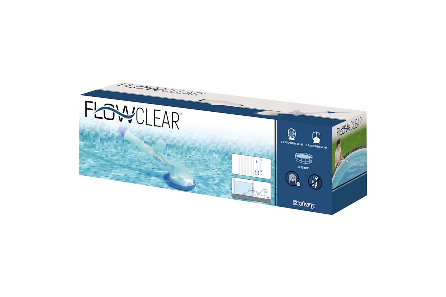 Bestway 92880 Flowclear Automatic Vacuum Cleaner Aquasweeper-7