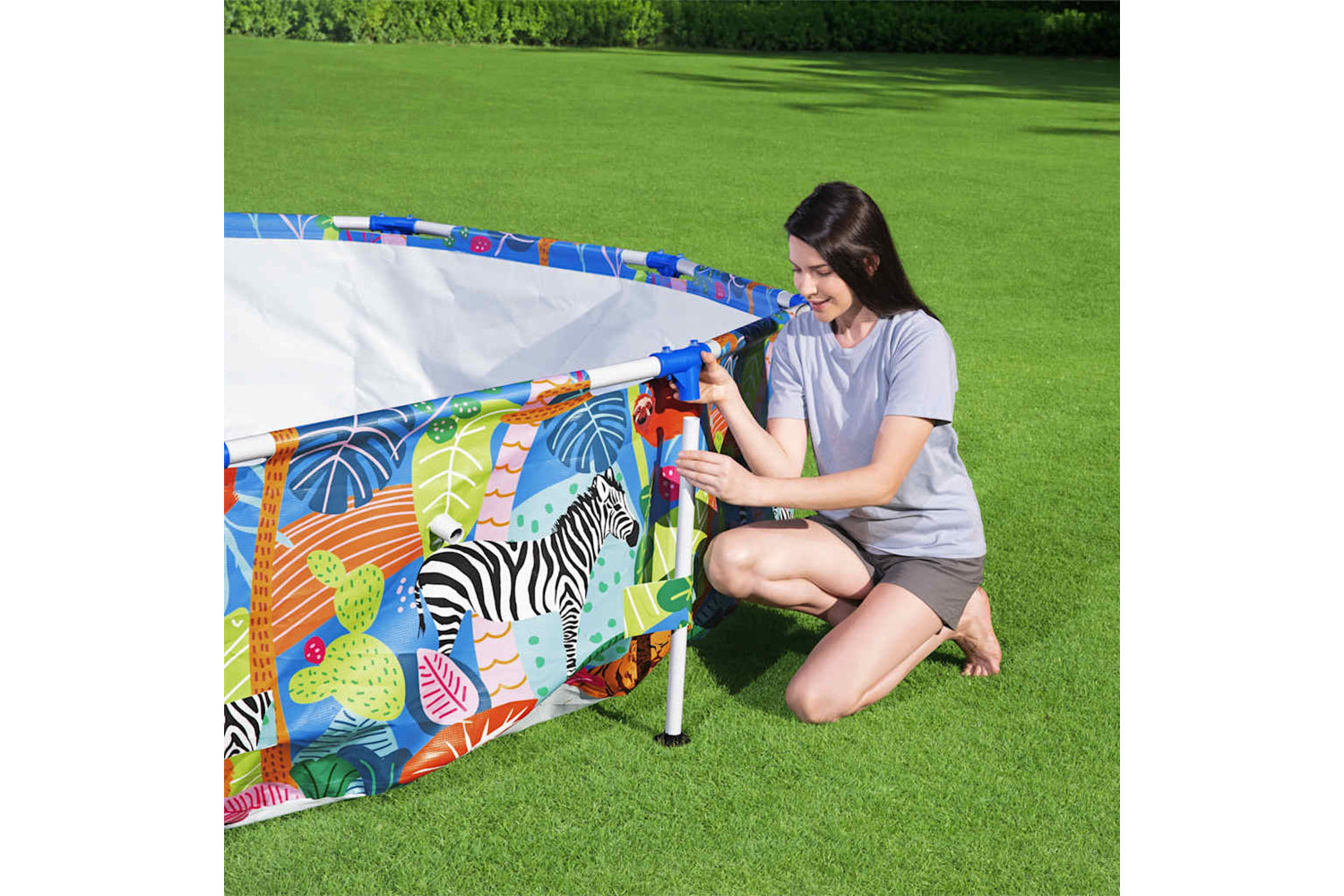 Bestway 92064 Swimming Pool Steel Pro Frame 305x66 Cm-4
