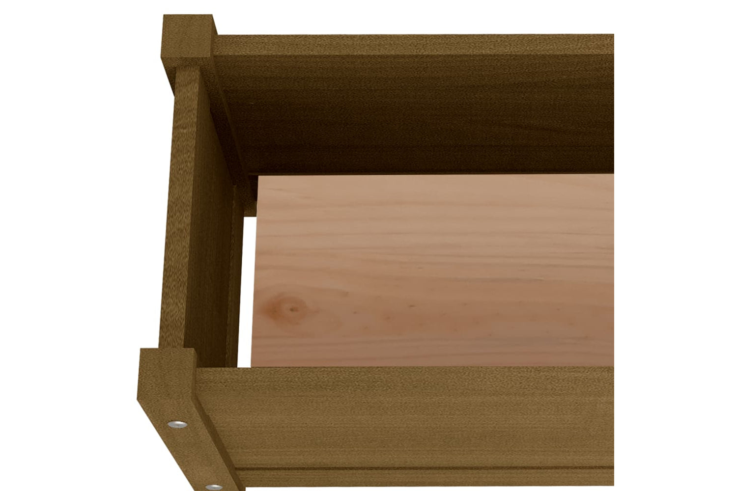 vidaXL 810710 Garden Planter Honey Brown 60x31x31cm Solid Pinewood-4