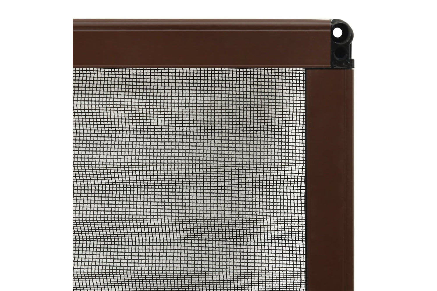 vidaXL 148654 Plisse Insect Screen For Windows Aluminium Brown 80x100cm-5