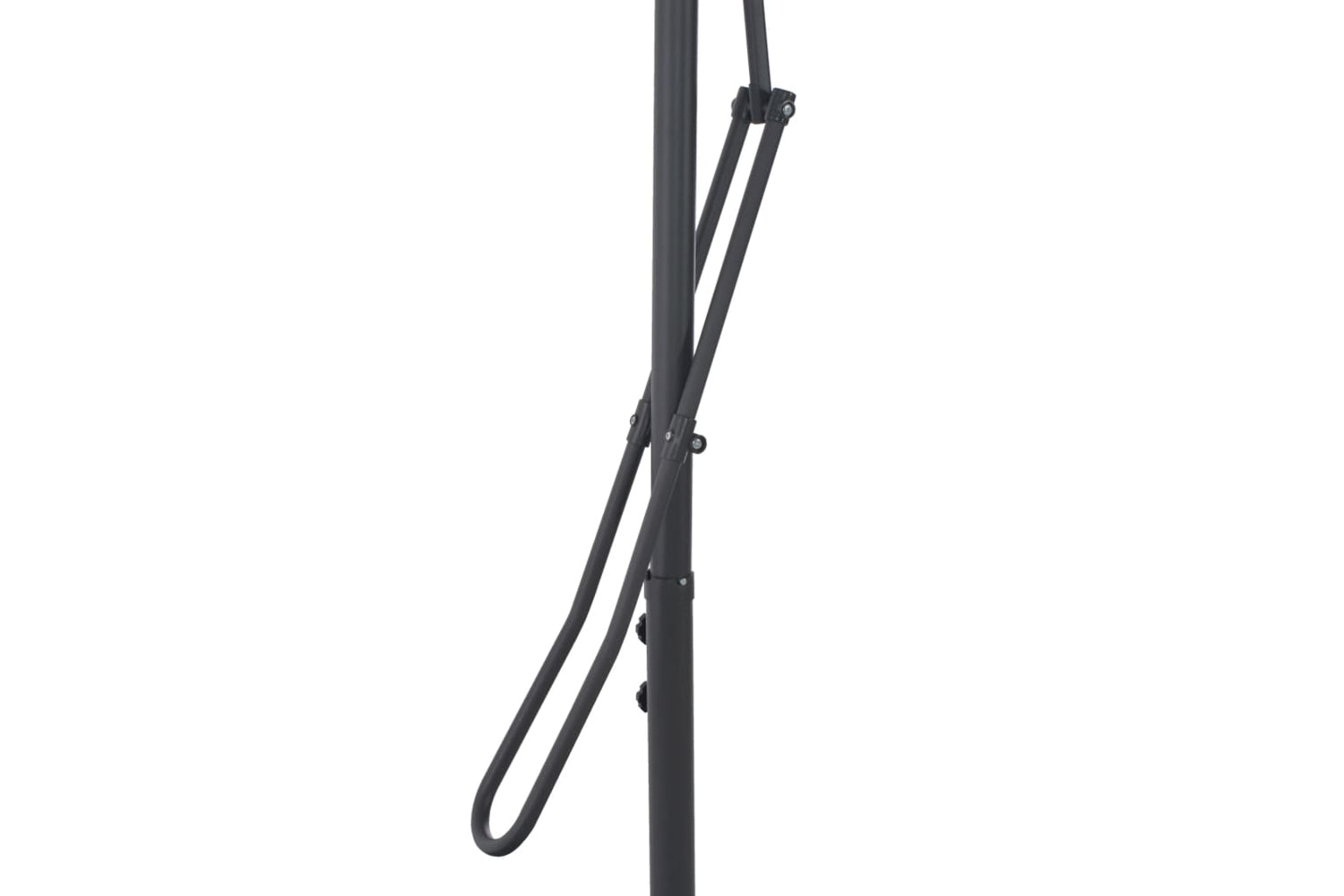 vidaXL 312517 Outdoor Parasol With Steel Pole Blue 250x250x230cm-5