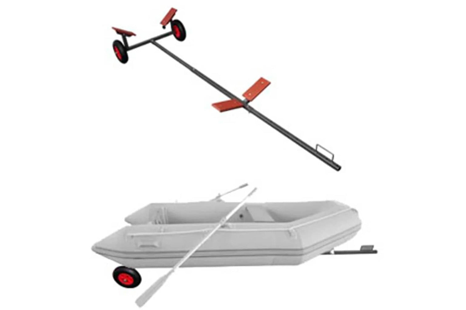 Vidaxl Boat Trailer - Load 160 Kg-3