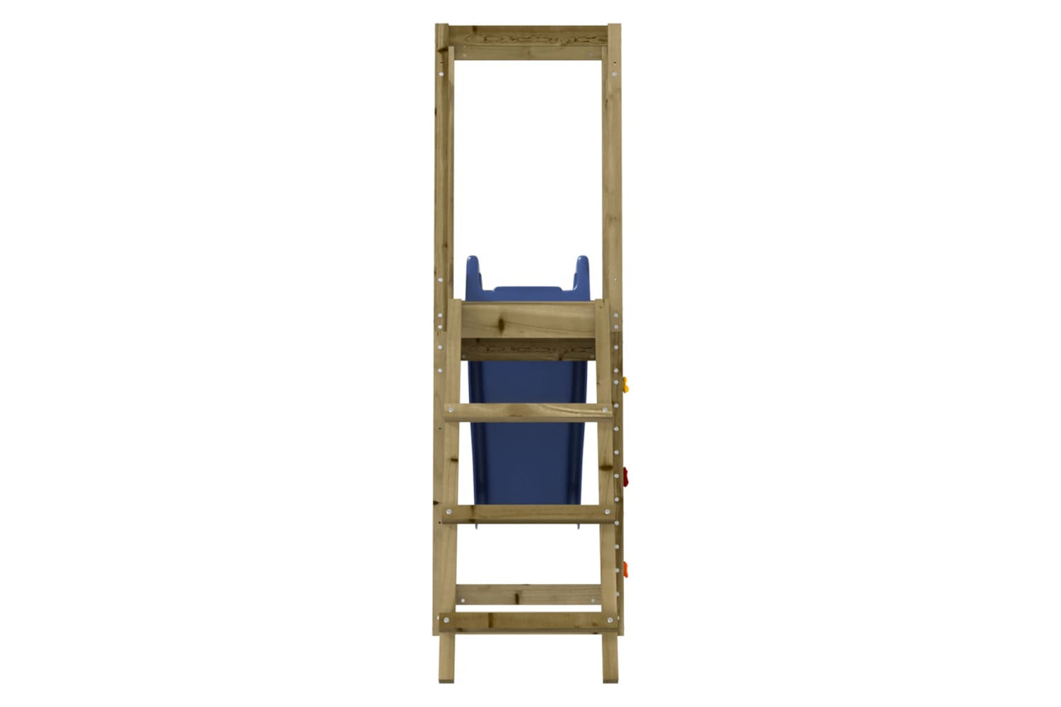 Vidaxl 3155914 Playhouse With Slide Rockwall Impregnated Wood Pine-5