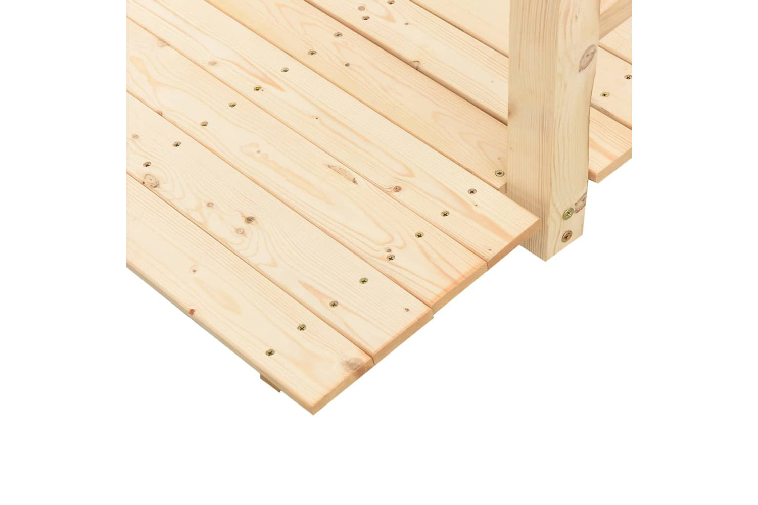 Vidaxl 363355 Garden Bridge With Railings 150x67x56cm Solid Wood Spruce-4