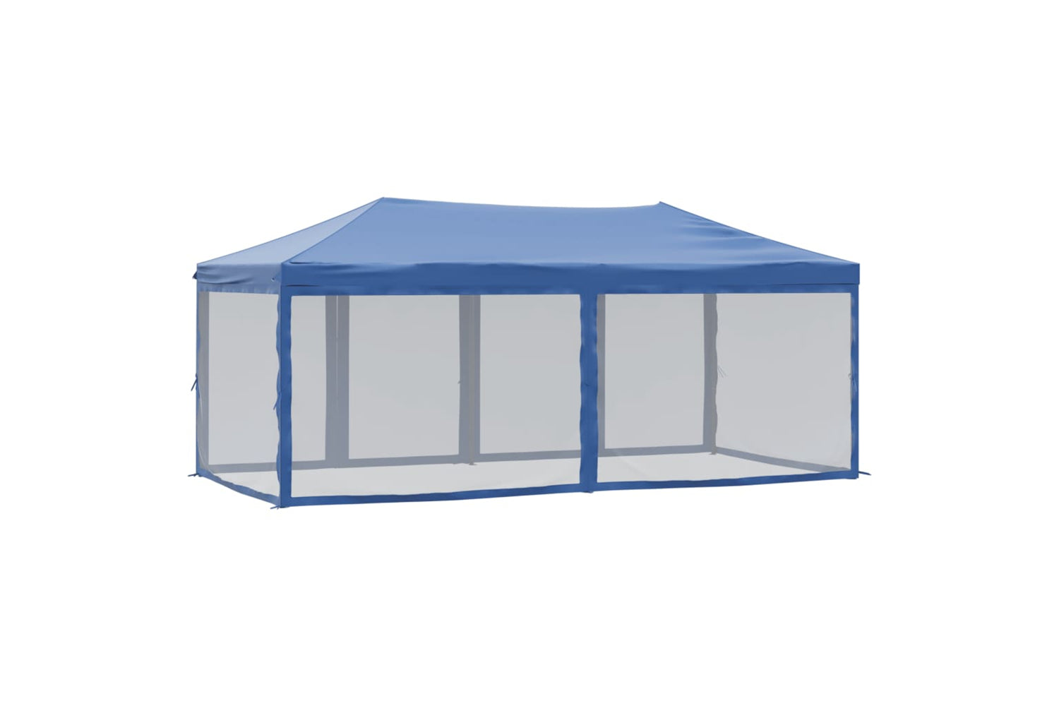 Vidaxl Folding Party Tent With Sidewalls Blue 3x6 M-4