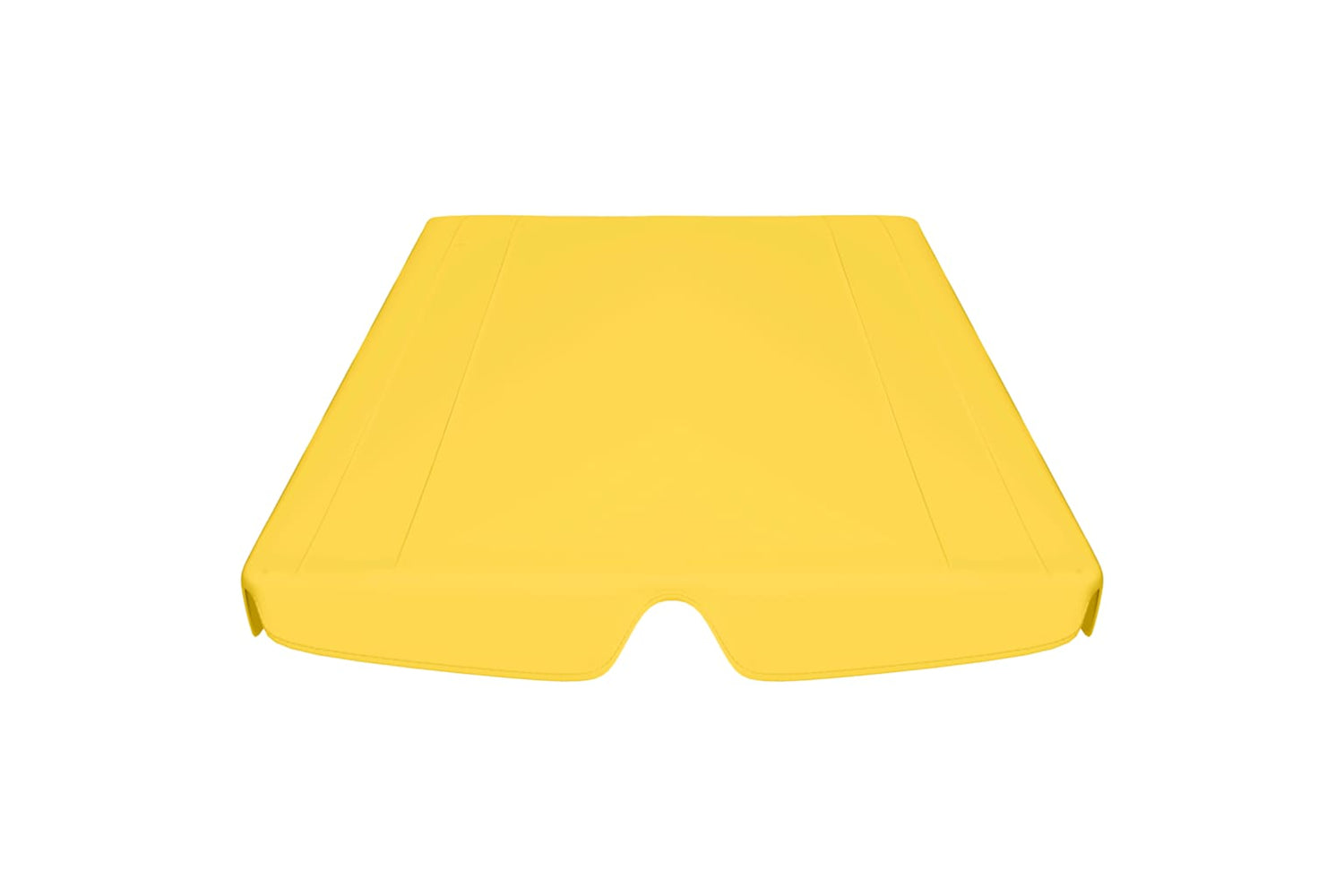 Vidaxl Replacement Canopy For Garden Swing Yellow 188/168x145/110 Cm-3