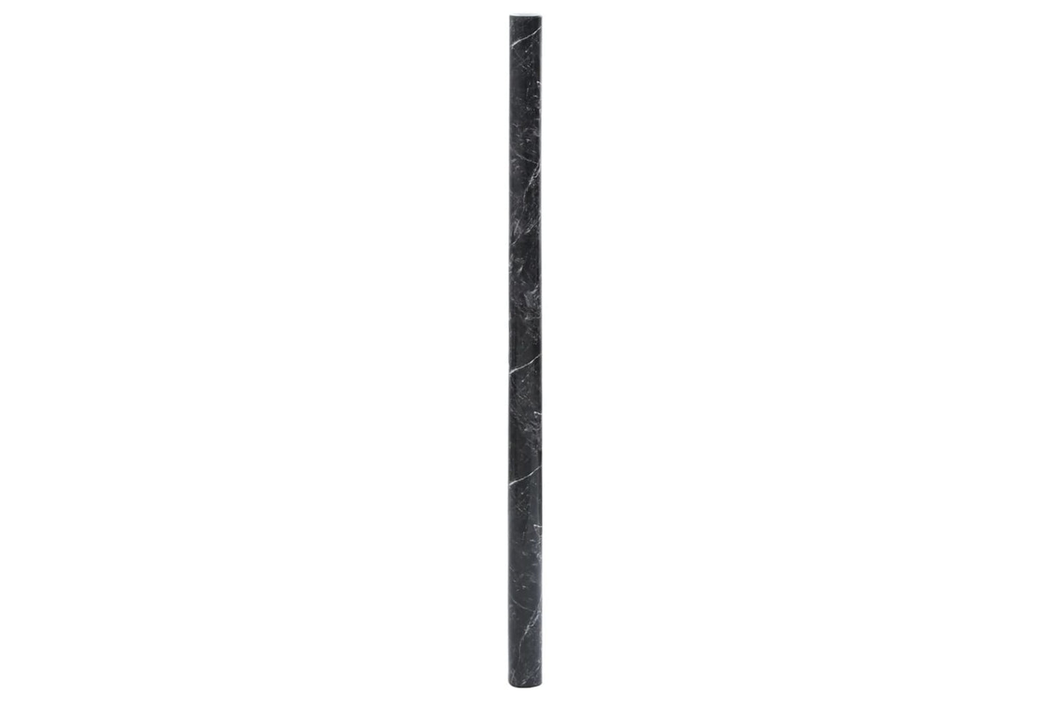 vidaXL 3206488 Furniture Stickers Self-adhesive Marble Black 90x500cm Pvc-3