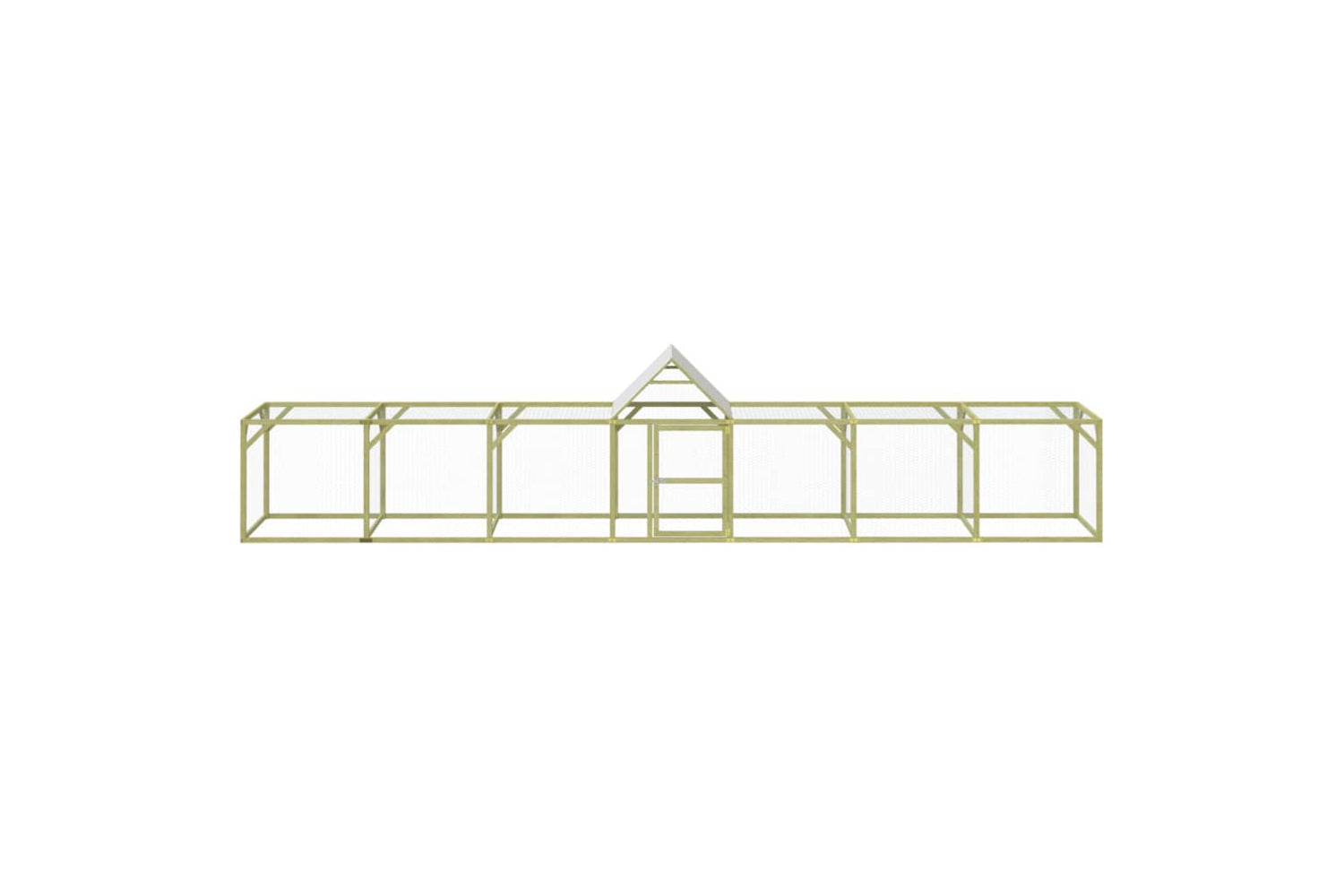 vidaXL 3102984 Chicken Coop 700x100x150cm Impregnated Solid Wood Pine-2