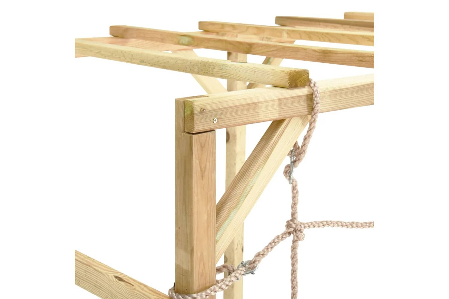 vidaXL 3059954 Cimbing Frame 240x100x170cm Impregnated Pinewood-4