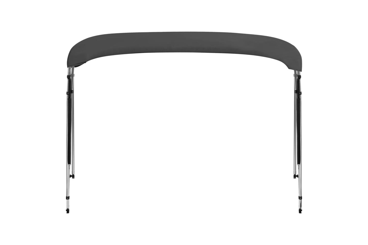 vidaXL 93142 4 Bow Bimini Top Anthracite 243x(230-244)x137cm-6