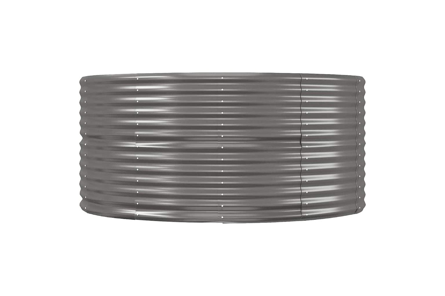 vidaXL 319104 Garden Raised Bed Grey 367x140x68cm Powder-coated Steel-3