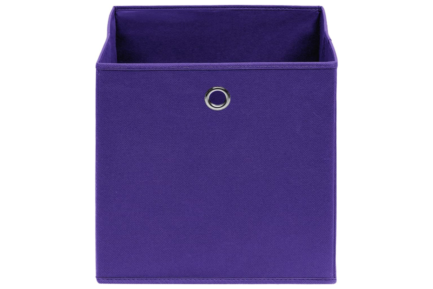 vidaXL 325213 Storage Boxes 10 Pcs Non-woven Fabric 28x28x28cm Purple-3