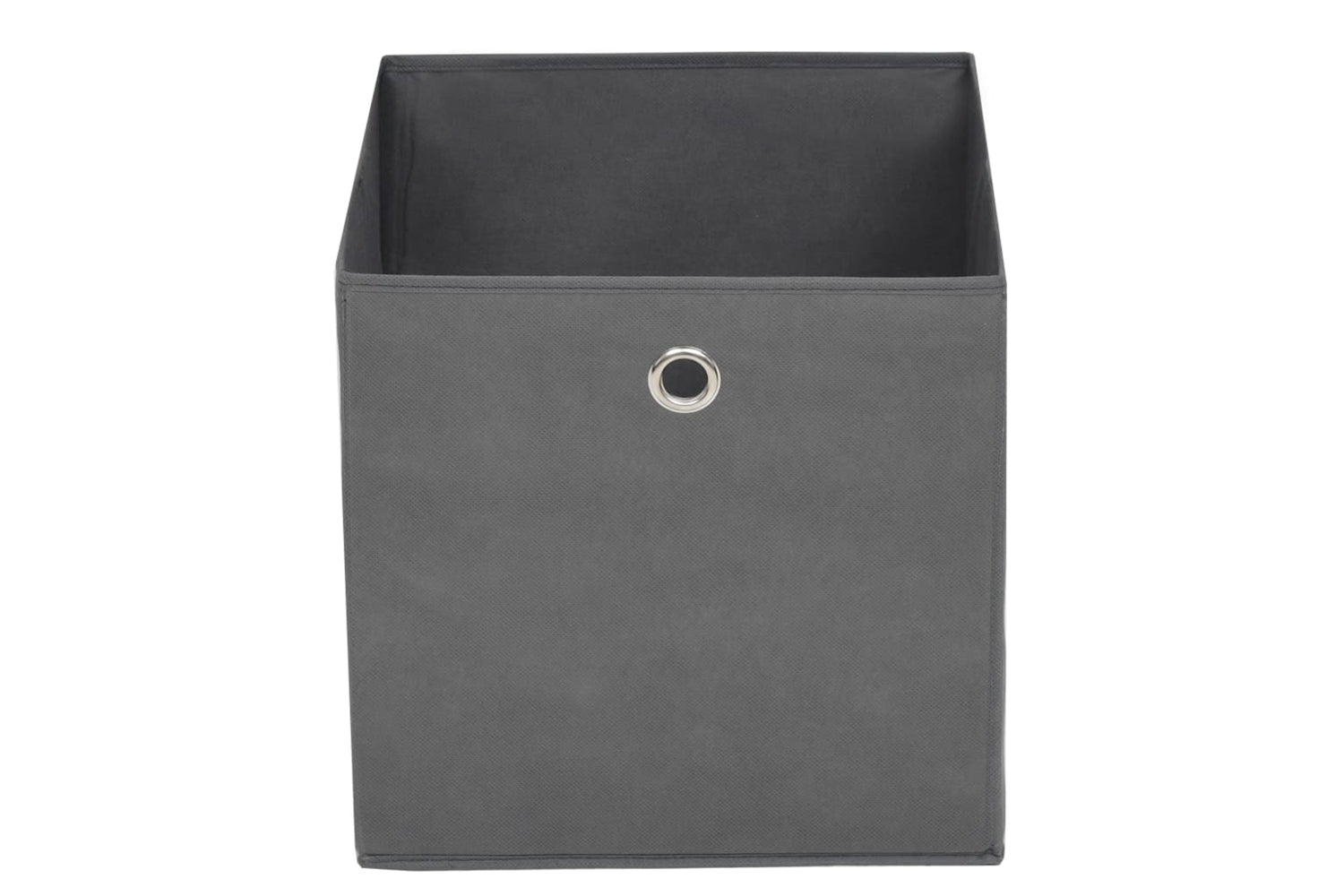 vidaXL 325193 Storage Boxes 10 Pcs Non-woven Fabric 28x28x28cm Grey-4