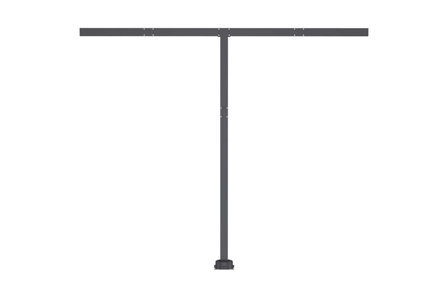 Vidaxl Manual Retractable Awning With Led 300x250 Cm Blue And White-8