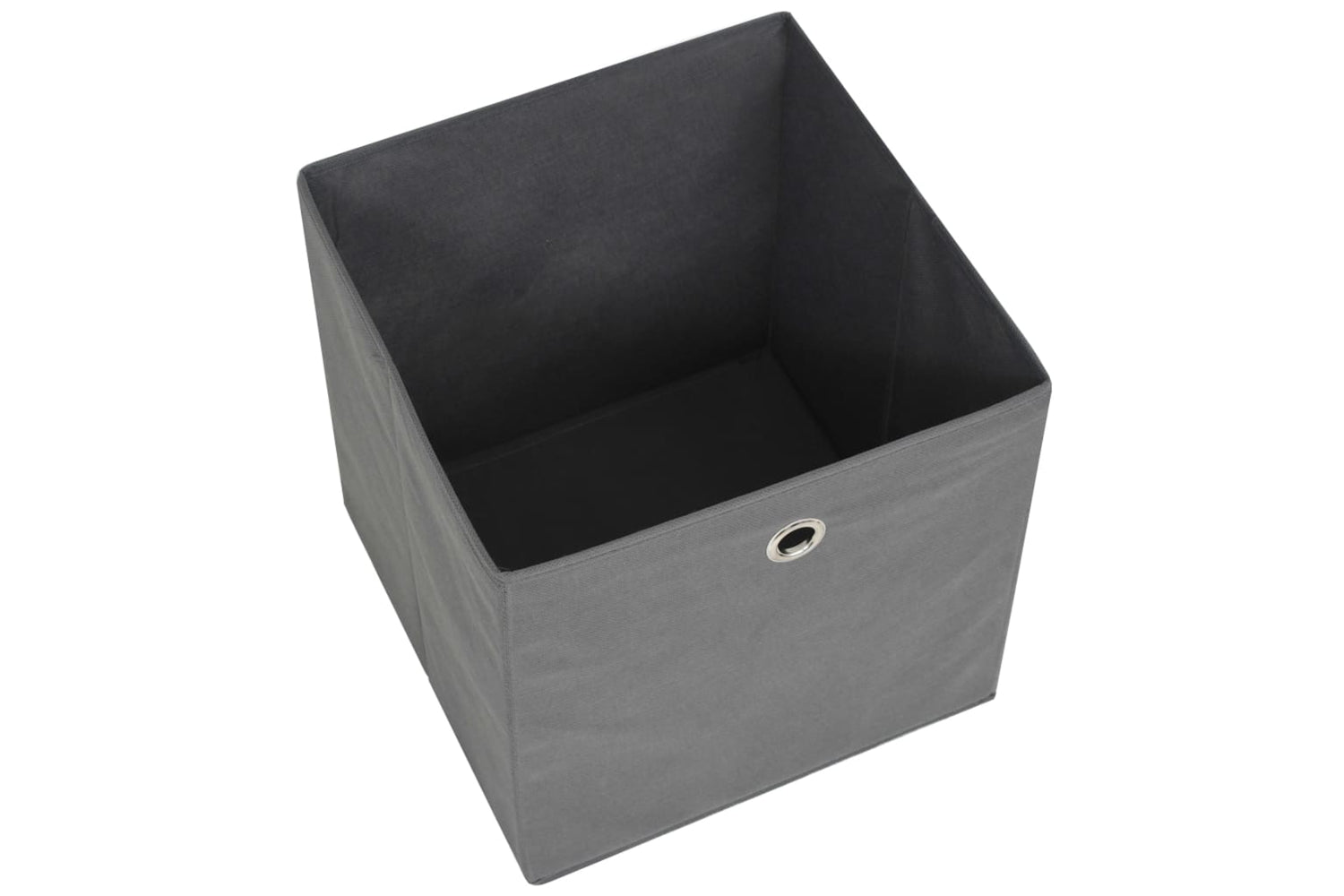 vidaXL 325193 Storage Boxes 10 Pcs Non-woven Fabric 28x28x28cm Grey-5