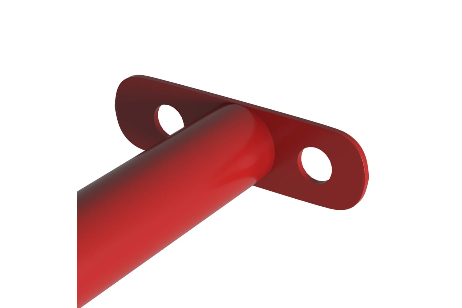 vidaXL 93198 Turning Bar 125cm Steel Red-3