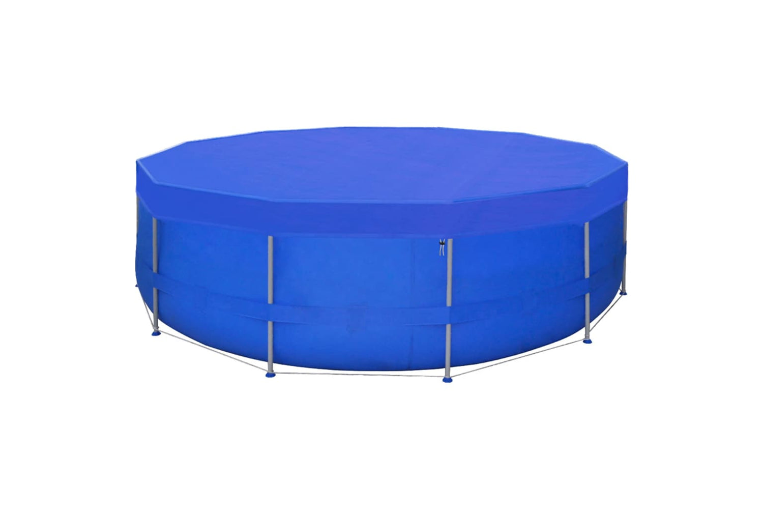 vidaXL 3082801 Pool Covers 2 Pcs Pe Round 460cm 90 G/mÂ²-2