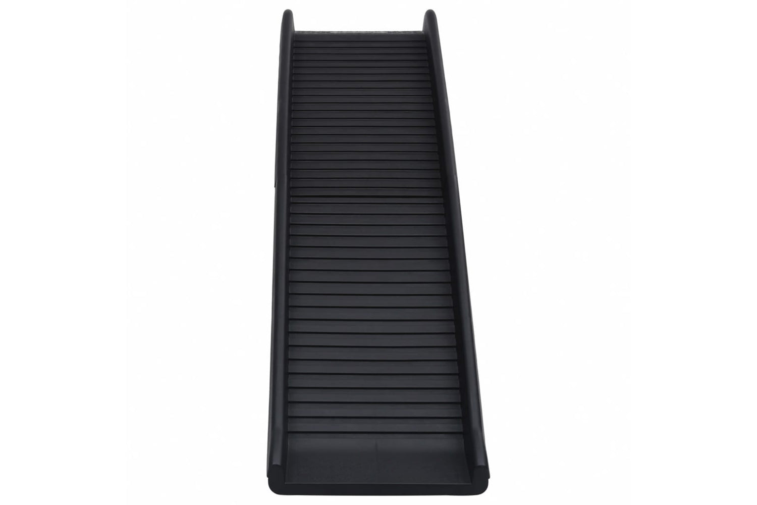 vidaXL 170987 Folding Dog Ramp Black 155.5x40x15.5cm-2