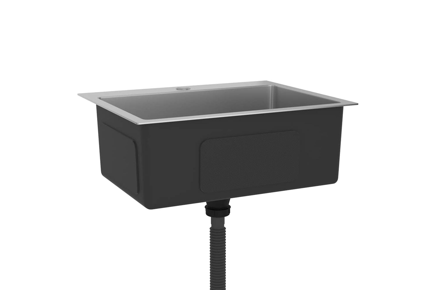 Vidaxl 51512 Handmade Kitchen Sink Stainless Steel-3