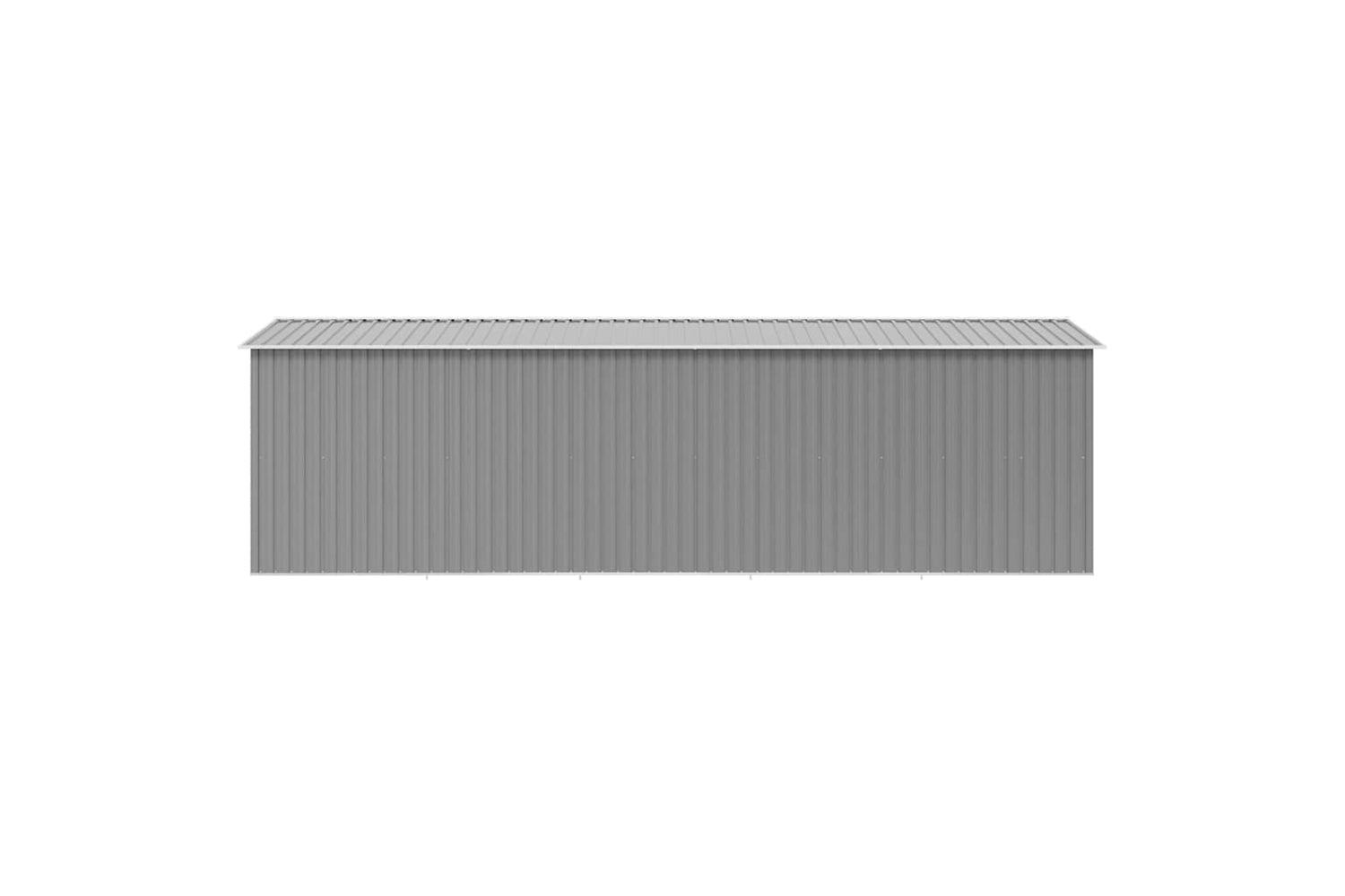 Vidaxl 143353 Garden Shed 257x580x181 Cm Metal Grey-6