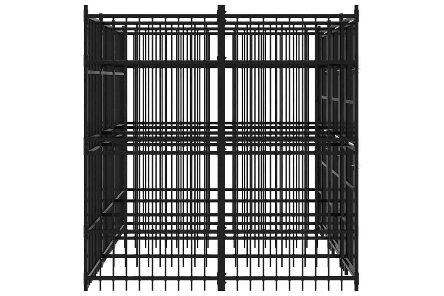 Vidaxl 3097938 Outdoor Dog Kennel Steel 5.53 M2-5