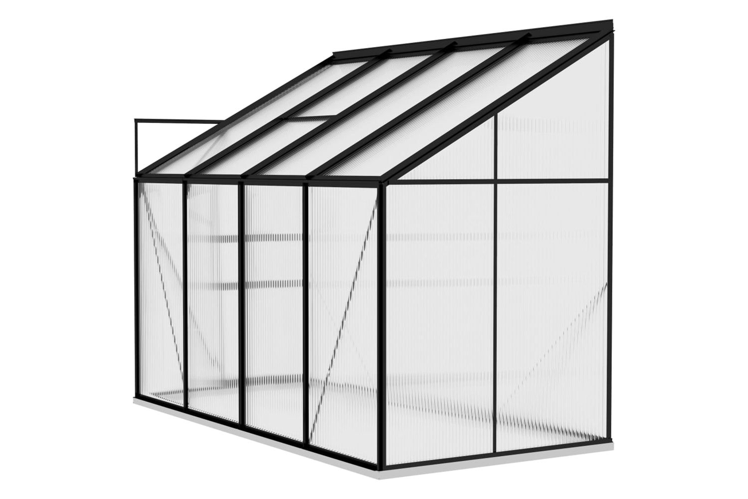 vidaXL 312051 Greenhouse Anthracite Aluminium 5.24 MÃƒÂ¢Ã‚Â³-6
