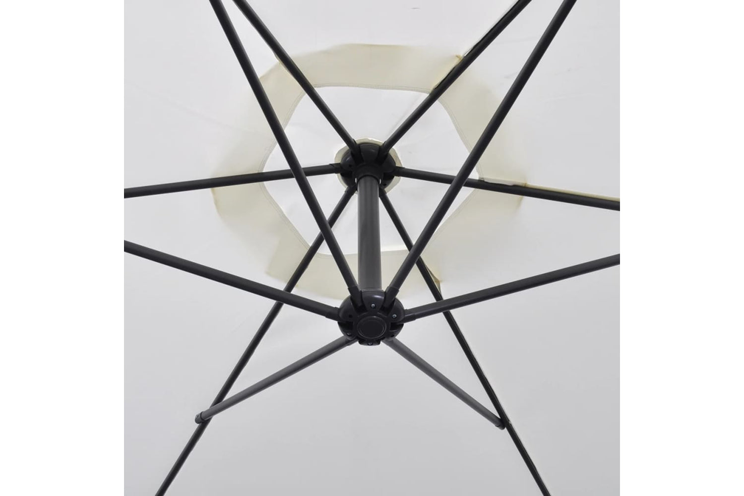 Vidaxl 42202 Cantilever Umbrella 3 M Sand White-3