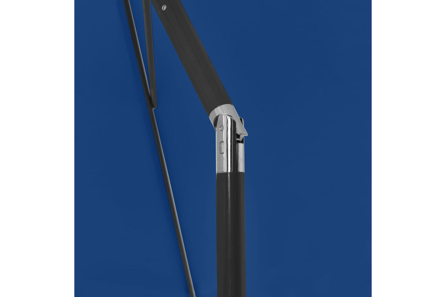 vidaXL 314726 Beach Umbrella Azure Blue 180x120cm-7