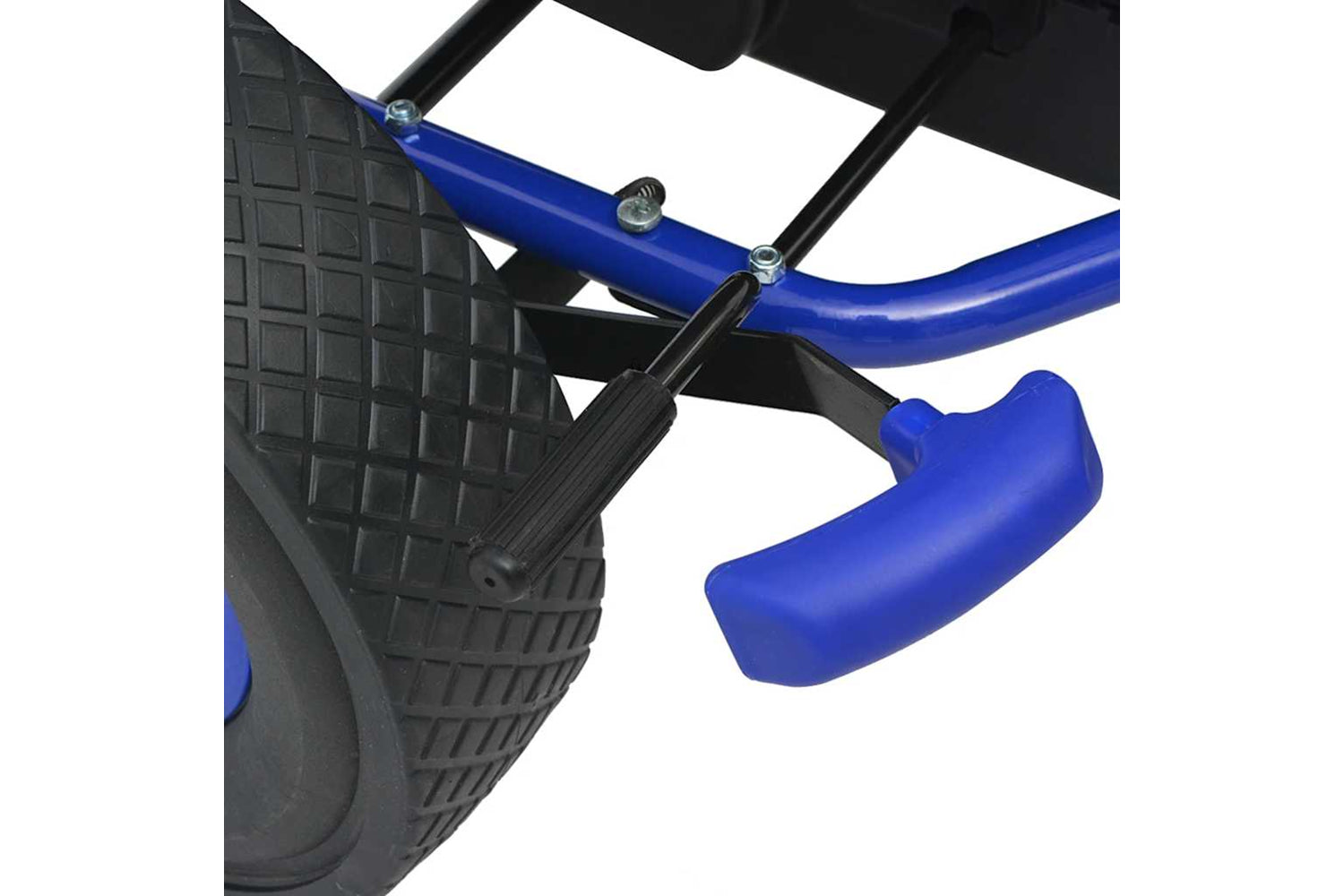Vidaxl Pedal Go Kart With Adjustable Seat Blue-5