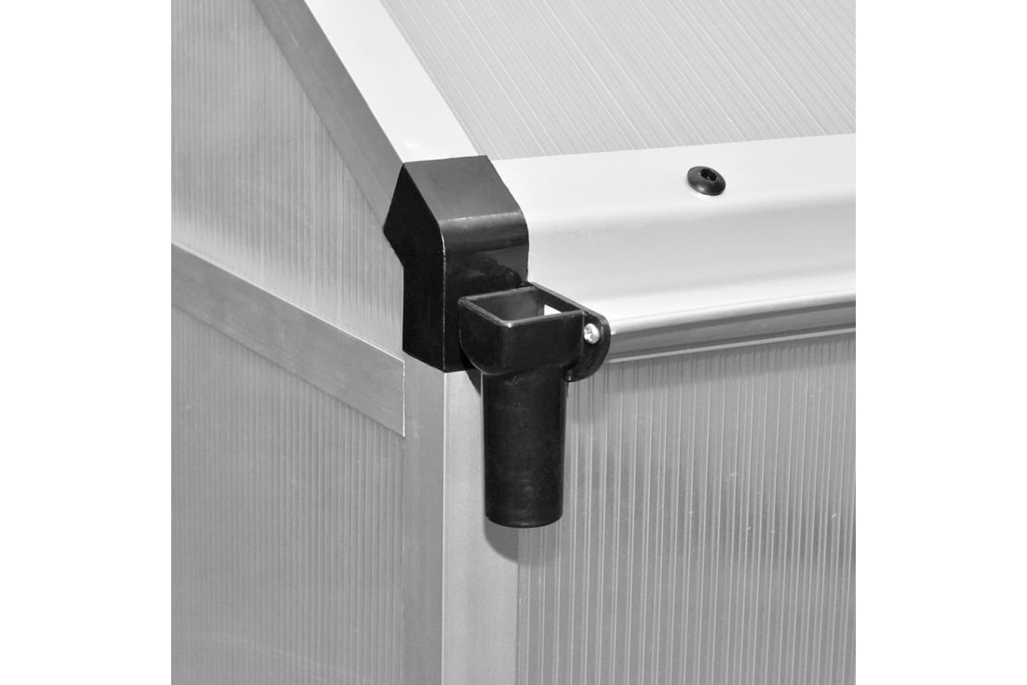 Vidaxl Reinforced Aluminium Greenhouse With Base Frame 7.55 MÂ²-8