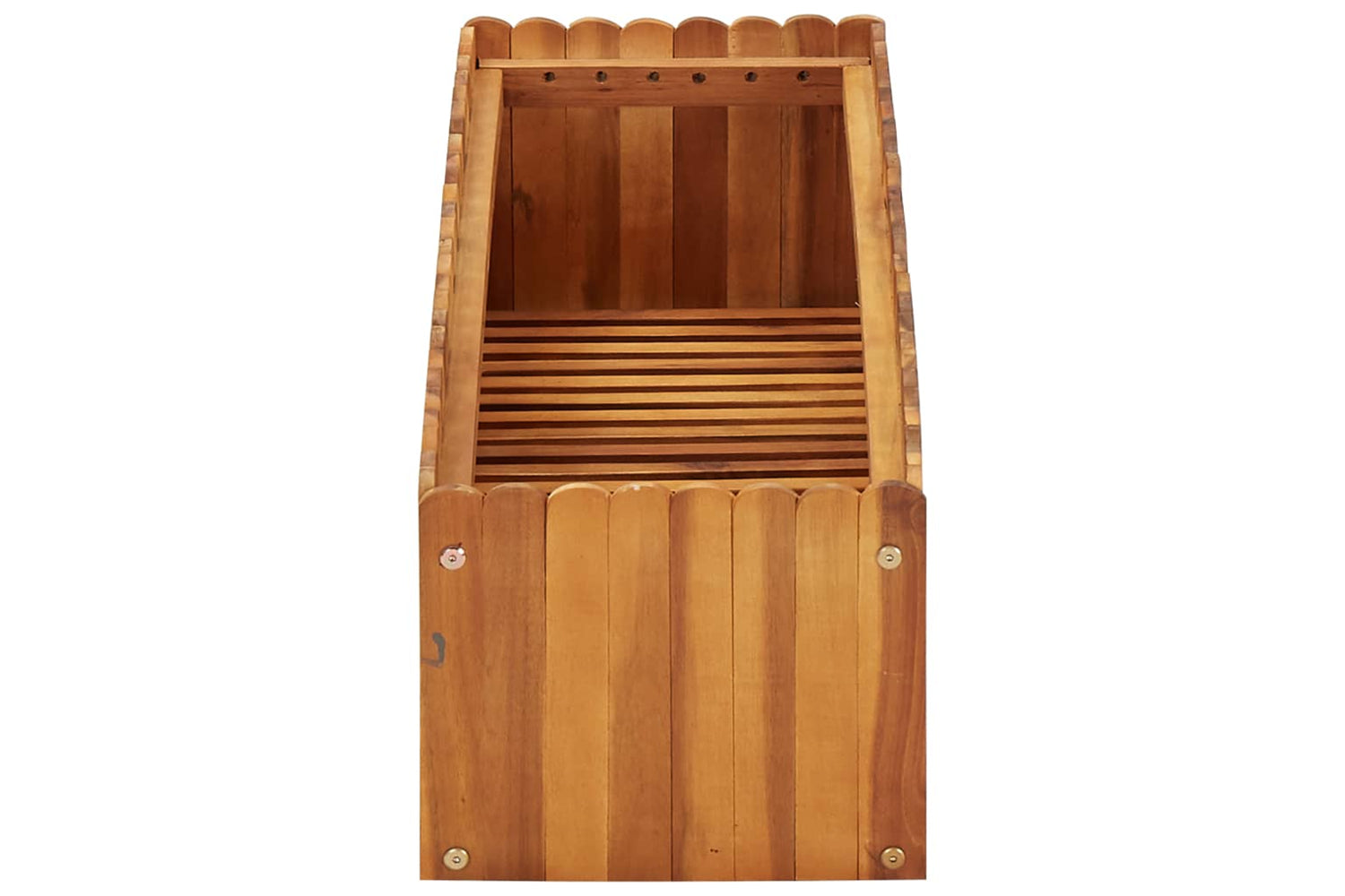 vidaXL 45918 Garden Raised Bed 100x30x25cm Solid Acacia Wood-3