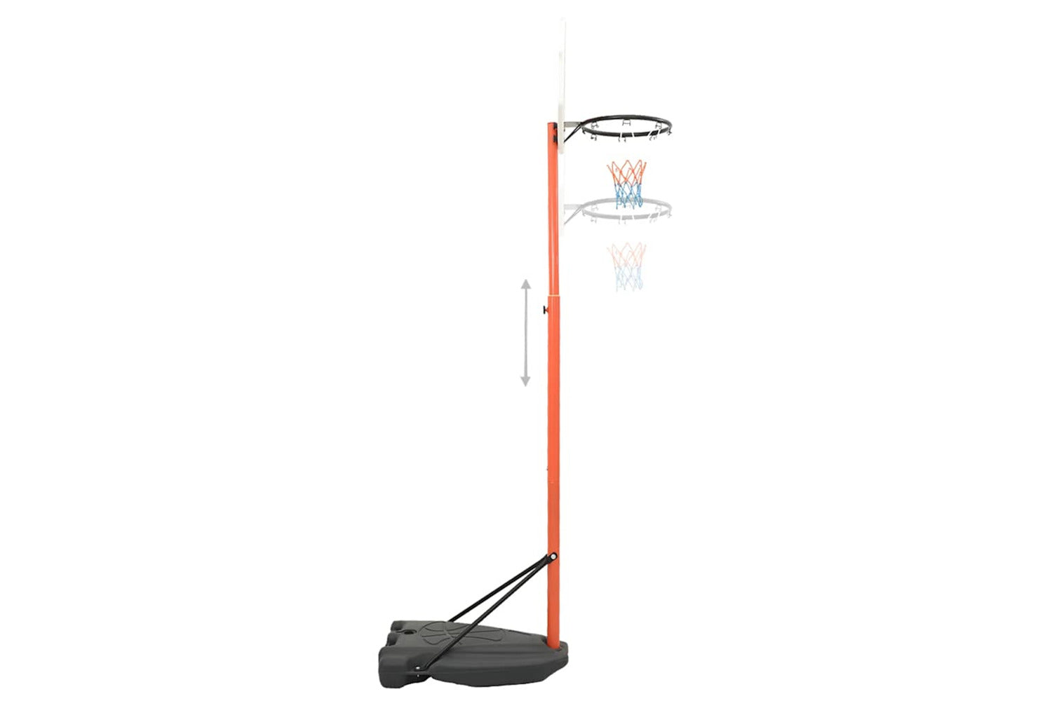 Vidaxl Portable Basketball Play Set Adjustable 180-230 Cm-4