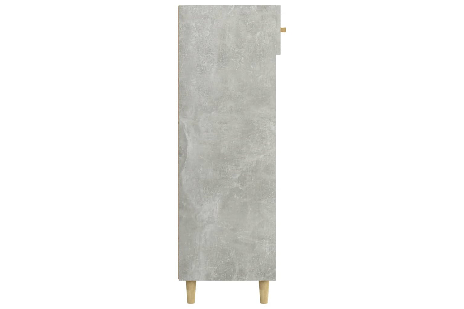 vidaXL 812784 Shoe Cabinet Concrete Grey 60x35x105cm Engineered Wood-7
