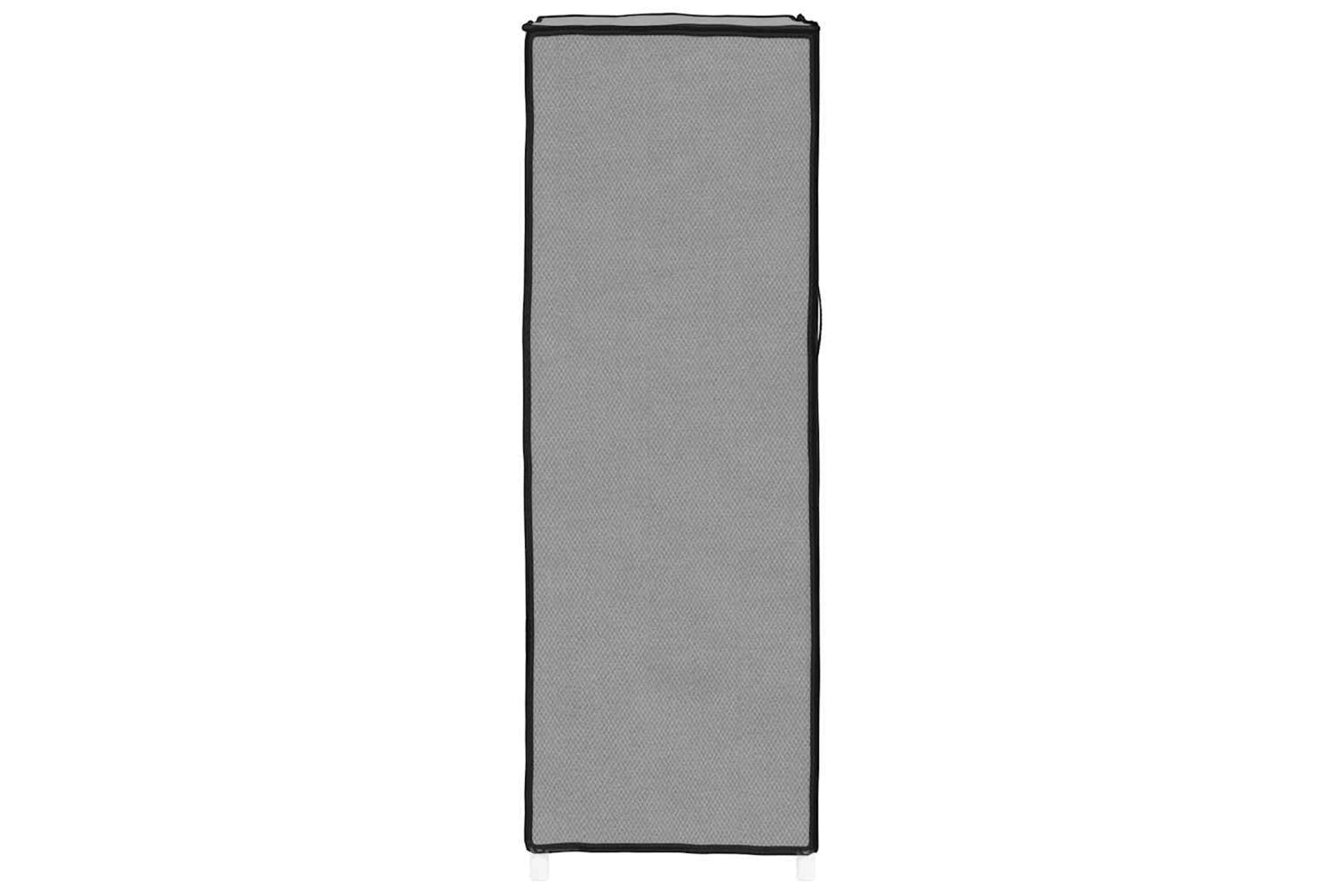 vidaXL 337262 Shoe Cabinet Grey 60x28x90cm Fabric-5