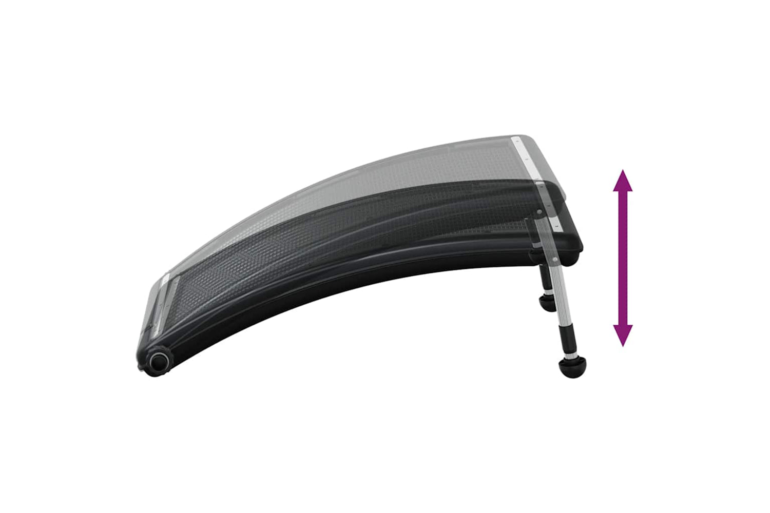 vidaXL 3095463 Curved Pool Solar Heating Panels 3 Pcs 110x65cm-7